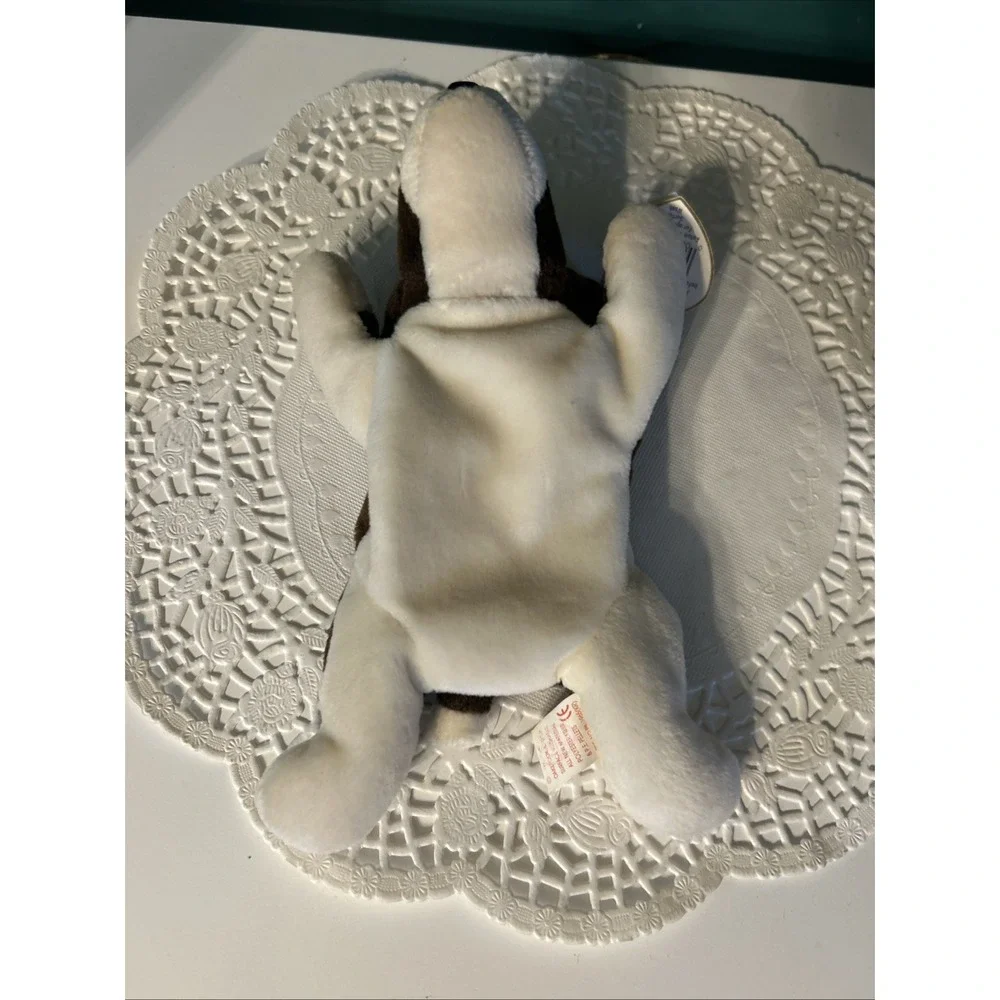 Vtg. Ty Beanie Baby-Bruno the Bull Terrier Dog-DOB 9/9/1997-org tags - Picture 8 of 8